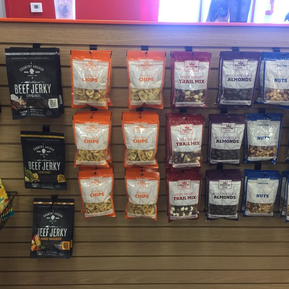 Smoothie King - Jerky and nuts - Juice Bars & Smoothies Near Me - Greenville, South Carolina Smoothie King - Jerky and nuts - Juice Bars & Smoothies Near Me - Greenville, South Carolina