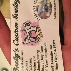 Beckys Custom Sewing and Manufacturing
