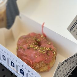 Parlor Doughnuts - Raspberry pistachio