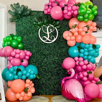 Glitzd Designs and Events - My daughter's 1st birthday- "first flamingle" theme. The little details are amazing! - Balloon Services Near Me Glitzd Designs and Events - My daughter's 1st birthday- "first flamingle" theme. The little details are amazing! - Balloon Services Near Me