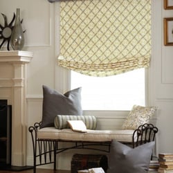 Home Touch Window Fashions - Roman shades are a fun way to add some interest to a room, they come in a variety of styles, and can be any fabric, color, or pattern.