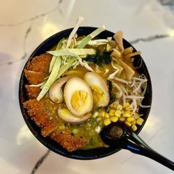 Ja Ramen - Pork Katsu Ramen with extra egg