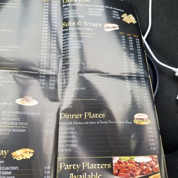 Vito's Pizza & Bar - the menu - Pizza Near Me - Warwick, Rhode Island