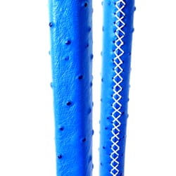 Ace of Clubs Golf - Blue Ostrich Stitchback Putter Grip by Ace of Clubs Golf Co.