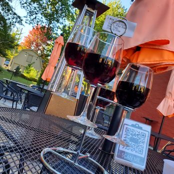 The Wine Cafe - Wine Flight on the Patio Italy, Pike Road, Hess Treo, Steeple View - Wine Bars Near Me - Saint Charles, Missouri