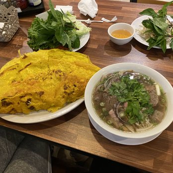 Thien An Sandwiches - Banh Xeo + Pho Dac Biet (Large) - Vietnamese Near Me - Houston, Texas Thien An Sandwiches - Banh Xeo + Pho Dac Biet (Large) - Vietnamese Near Me - Houston, Texas