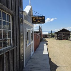 World Museum of Mining - Part of the display is set up like a western town of antiquity.