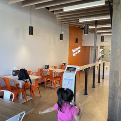 Pochi Bubble Tea Cafe - Clean space with keypad provided for ordering