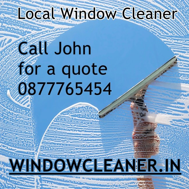 LOCAL WINDOW CLEANER Request a Quote Sallynoggin, Co. Dublin