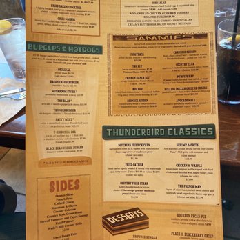 Thunderbird Cafe - Menu - Breakfast & Brunch Near Me - McGaheysville, Virginia