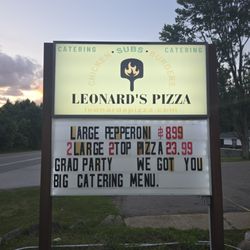Outdoor Sign Facing South