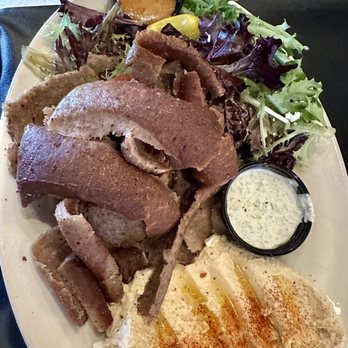 Pasha Mediterranean Grill - Gyro Plate 12/2023 - Mediterranean Near Me - San Antonio, Texas