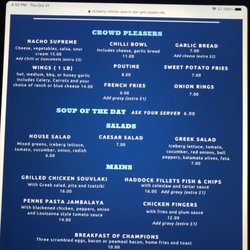 Scrawny Ronny’s Sports Bar & Grill - Menu