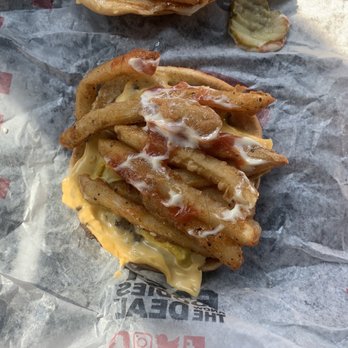 Checkers - How does hair get on TOP on the whole sandwich - Burgers Near Me - Seffner, Florida Checkers - How does hair get on TOP on the whole sandwich - Burgers Near Me - Seffner, Florida