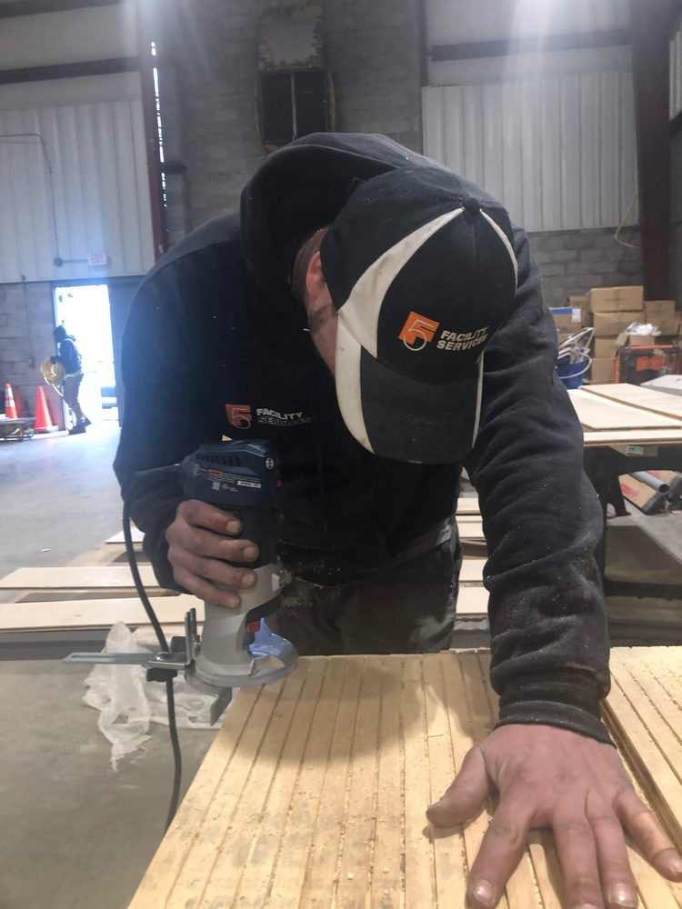 Slide of F5 Facility Services