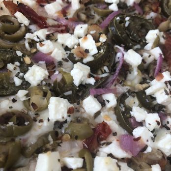 Oak Ridges Pizza House - a closeup of a pizza - Pizza Near Me - Richmond Hill, Ontario Oak Ridges Pizza House - a closeup of a pizza - Pizza Near Me - Richmond Hill, Ontario