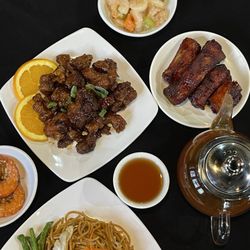 Fu Lai China Buffet - Bbq ribs Chow Mein Shrimp