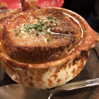 Extra Virgin - Oh lord don't get me started on the French Onion soup! Delicious, silky, cheesy, crusty, full bodied flavors. - Tapas/Small Plates Near Me - Kansas City, Missouri Extra Virgin - Oh lord don't get me started on the French Onion soup! Delicious, silky, cheesy, crusty, full bodied flavors. - Tapas/Small Plates Near Me - Kansas City, Missouri