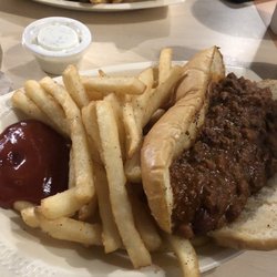 Flint Grill - Chili dog