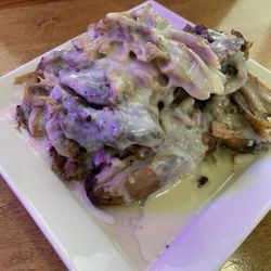 Lucas Dominican Restaurant - Pernil w/ Bechamel