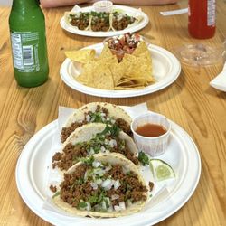 BMC Market - Pico with chips and the beef tacos!