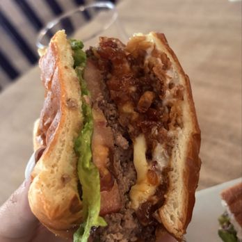 1741 Pub & Grill - Sriracha Bacon Burger - New American Near Me - Middlefield, Connecticut 1741 Pub & Grill - Sriracha Bacon Burger - New American Near Me - Middlefield, Connecticut