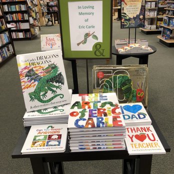 Barnes & Noble - Tribute to a famous children book author "The Very Hungry Caterpillar" - Bookstores Near Me - Dublin, California