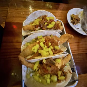 Treylor Park - Fish Stick Tacos - New American Near Me - Savannah, Georgia
