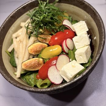Seoul BAP - Fig & Korean Pear Salad - Korean Near Me - New York, New York Seoul BAP - Fig & Korean Pear Salad - Korean Near Me - New York, New York