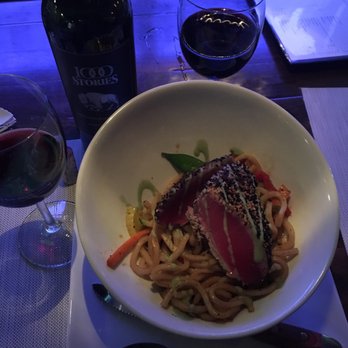 Webb Custom Kitchen - Spiced Rare Tuna and half price bottle of wine! - New American Near Me - Gastonia, North Carolina Webb Custom Kitchen - Spiced Rare Tuna and half price bottle of wine! - New American Near Me - Gastonia, North Carolina