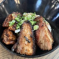Philthy Good - PORK BELLY BITES add YAKITORI CHICKEN BITES