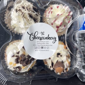 The Cheesecakery - White Chocolate Raspberry, Oreo, Buckeye and Salted Carmel Cheesecakes - Food Trucks Near Me - Cincinnati, Ohio The Cheesecakery - White Chocolate Raspberry, Oreo, Buckeye and Salted Carmel Cheesecakes - Food Trucks Near Me - Cincinnati, Ohio