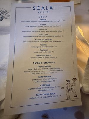 Menu photo 3 Scala Osteria Napa, CA