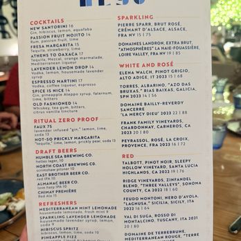 Meso Modern Mediterranean - Drink menu - Mediterranean Near Me - San Jose, California Meso Modern Mediterranean - Drink menu - Mediterranean Near Me - San Jose, California