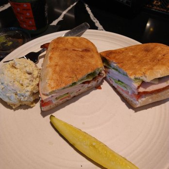 Pressed Cafe - Cali BLT panini w. Potato salad,- yum!!!! - Sandwiches Near Me - Salem, New Hampshire