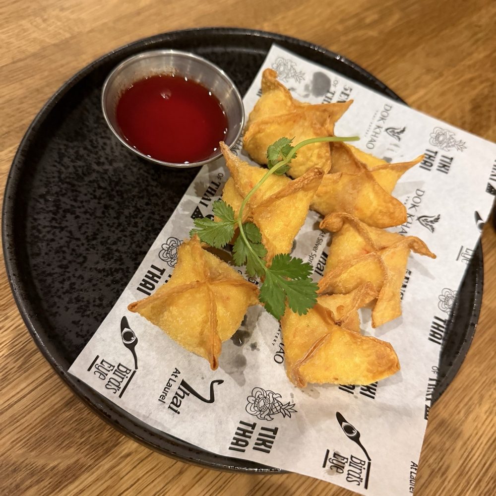 Dok Khao Thai Eatery - Crab Rangoon - Thai Near Me - Columbia, Maryland