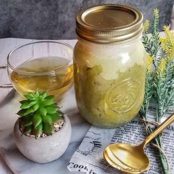 Adobar - White Chocolate Matcha Cake Jar ($10) - Filipino Near Me - Toronto, Ontario
