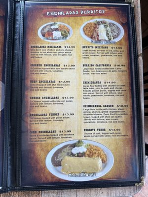 Menu photo 7 Casa Mexico Siloam Springs, AR