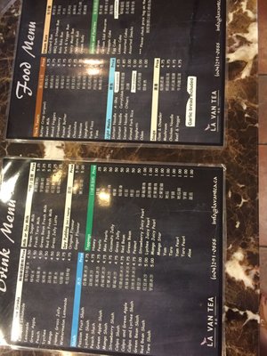 Menu photo 2 La Van Tea Surrey, BC Menu photo 2 La Van Tea Surrey, BC