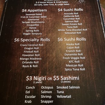 Shakai Sushi Lounge - Happy Hour Menu - Lounges Near Me - Orlando, Florida Shakai Sushi Lounge - Happy Hour Menu - Lounges Near Me - Orlando, Florida