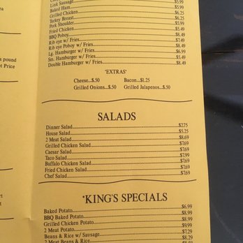 King’s BBQ - Sandwiches salads and specials - Barbeque Near Me - Sugar Land, Texas