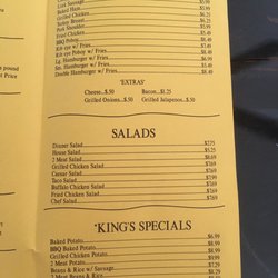 King’s BBQ - Sandwiches salads and specials