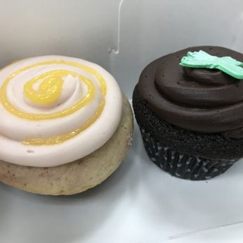 Dots Cupcakes - lemon raspberry and chocobutter - Cupcakes Near Me - Pasadena, California
