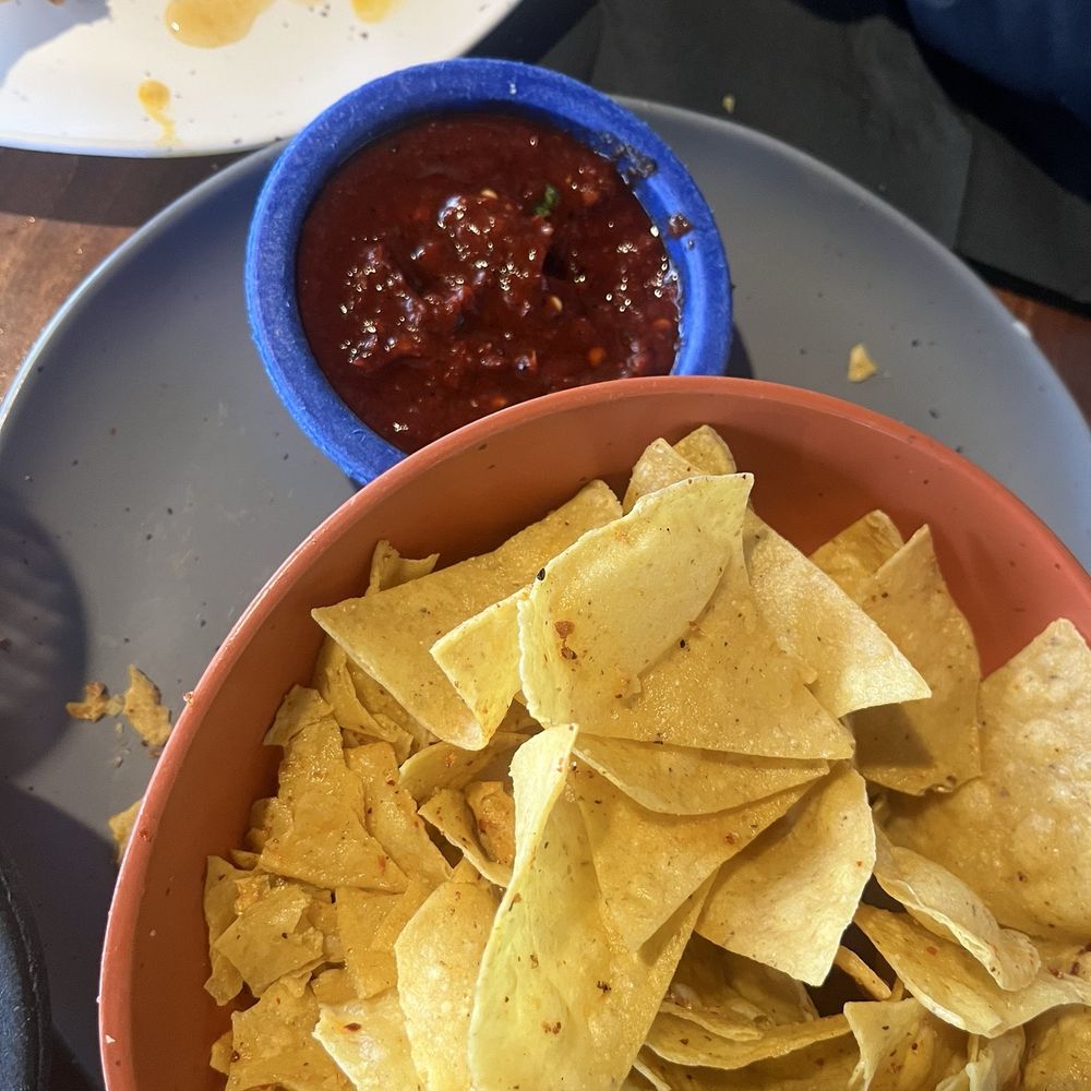Spitfire Tacos + Tequila - Chips and Tajin Dusted Chips & Salsa - Mexican Near Me - Eagle, Idaho Spitfire Tacos + Tequila - Chips and Tajin Dusted Chips & Salsa - Mexican Near Me - Eagle, Idaho