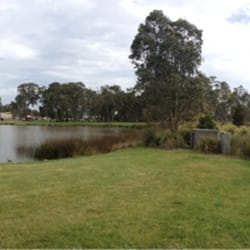 Banjo Paterson Park - View across the lake.