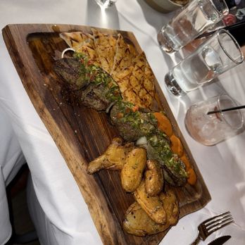 Kyma Hudson Yards - Filet Mignon Souvlaki - Seafood Near Me - New York, New York Kyma Hudson Yards - Filet Mignon Souvlaki - Seafood Near Me - New York, New York