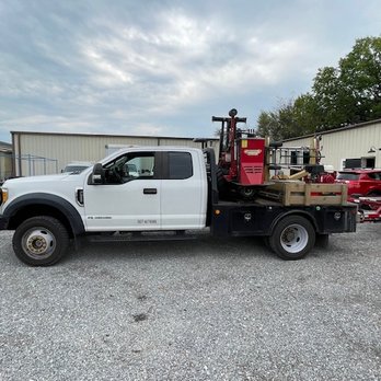 Shed and Haul - The truck with hydrolics and a mule .. packed up for any moving need. - Sheds & Outdoor Storage Near Me