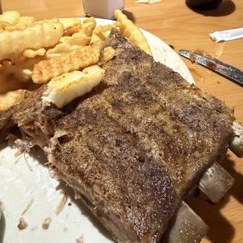 Marlowe's Ribs & Restaurant - I didn't even eat the rest of the rinds since they were so bad. Full of gristle and fat. Worse I ever had. - Barbeque Near Me - Memphis, Tennessee