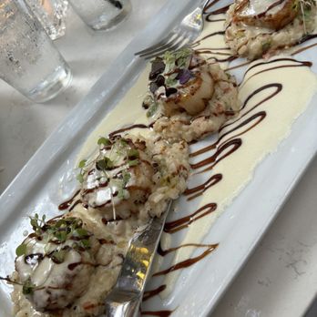 J Theodore - Scallops with risotto. A must-try!! - New American Near Me - Frisco, Texas