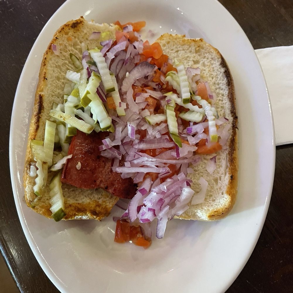 Gaslight Grill - Their hot dog - fries were on the side... - Sandwiches Near Me - Lakeport, California
